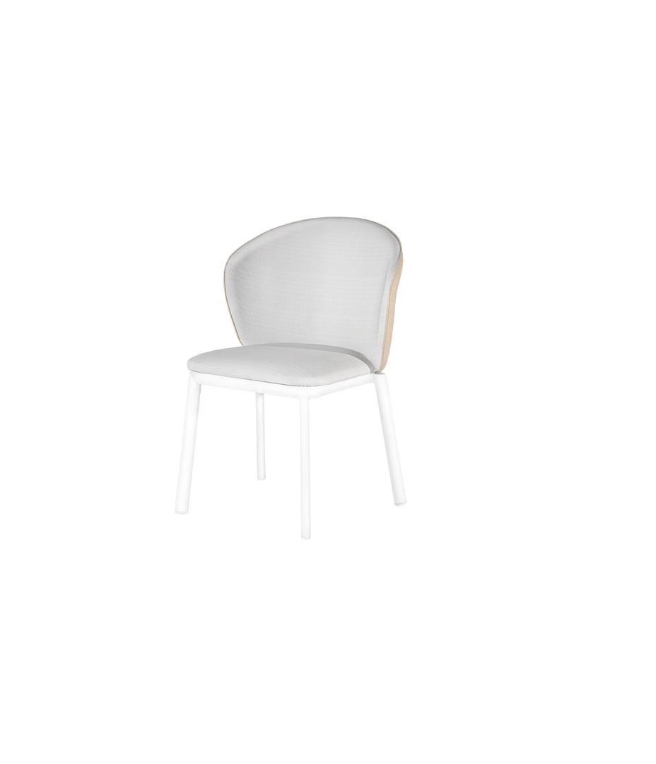 HAVANA DINING CHAIR WHITE OUTDOOR image 1